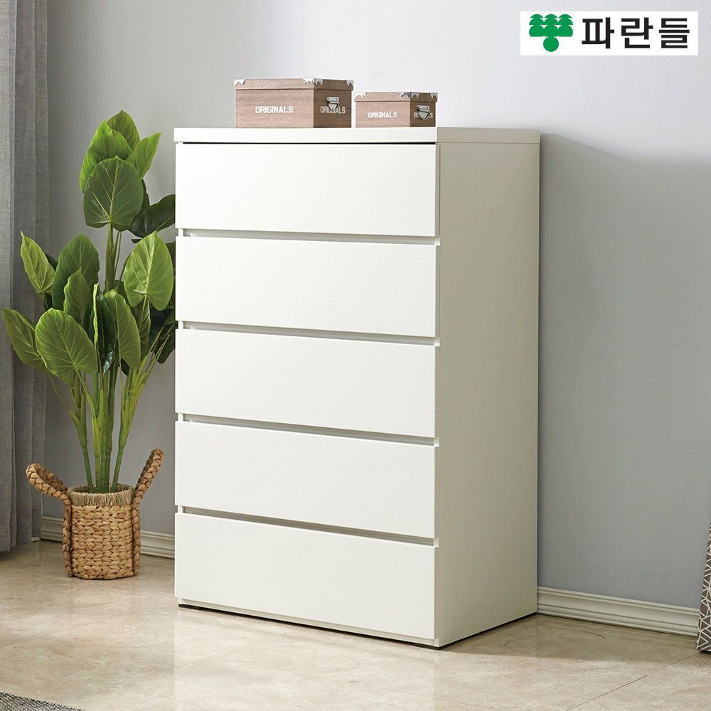 파란들가구 800 속깊은 5단서랍장 800 광폭서랍장 서랍옷장 - 상세 이미지 4