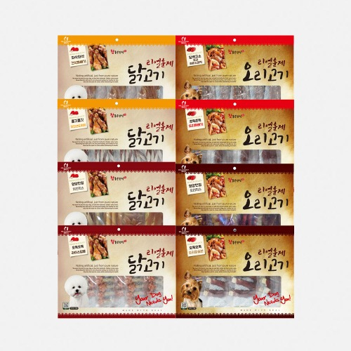 헬로도기 리얼훈제 강아지건조간식 강아지대용량간식 사사미 오리고구마, 150g, 1개 - 상세 이미지 2