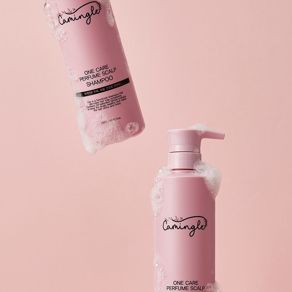 커밍글 원케어 퍼퓸 스캘프 탈모 샴푸 500ml 연예인샴푸 이미지 6
