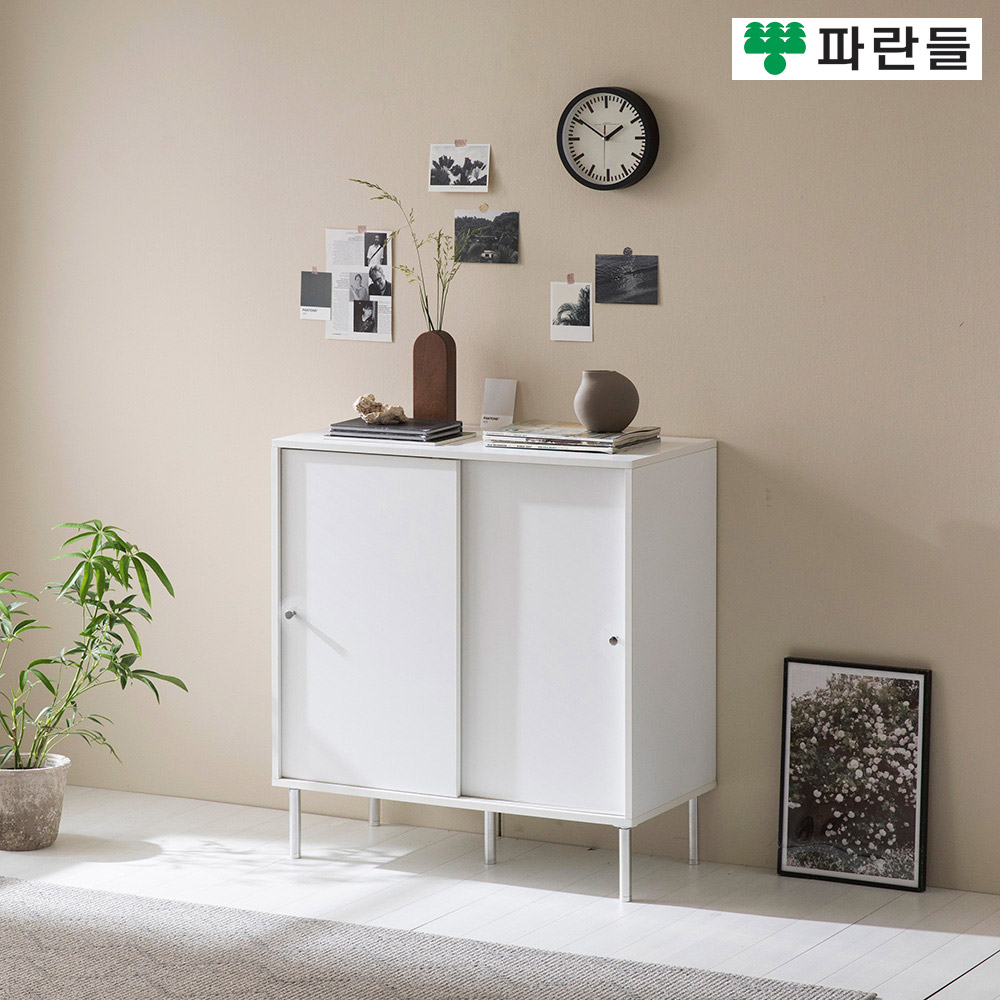 파란들가구 높은다리 800 미닫이 도어수납장 다용도수납장 - 메인 이미지