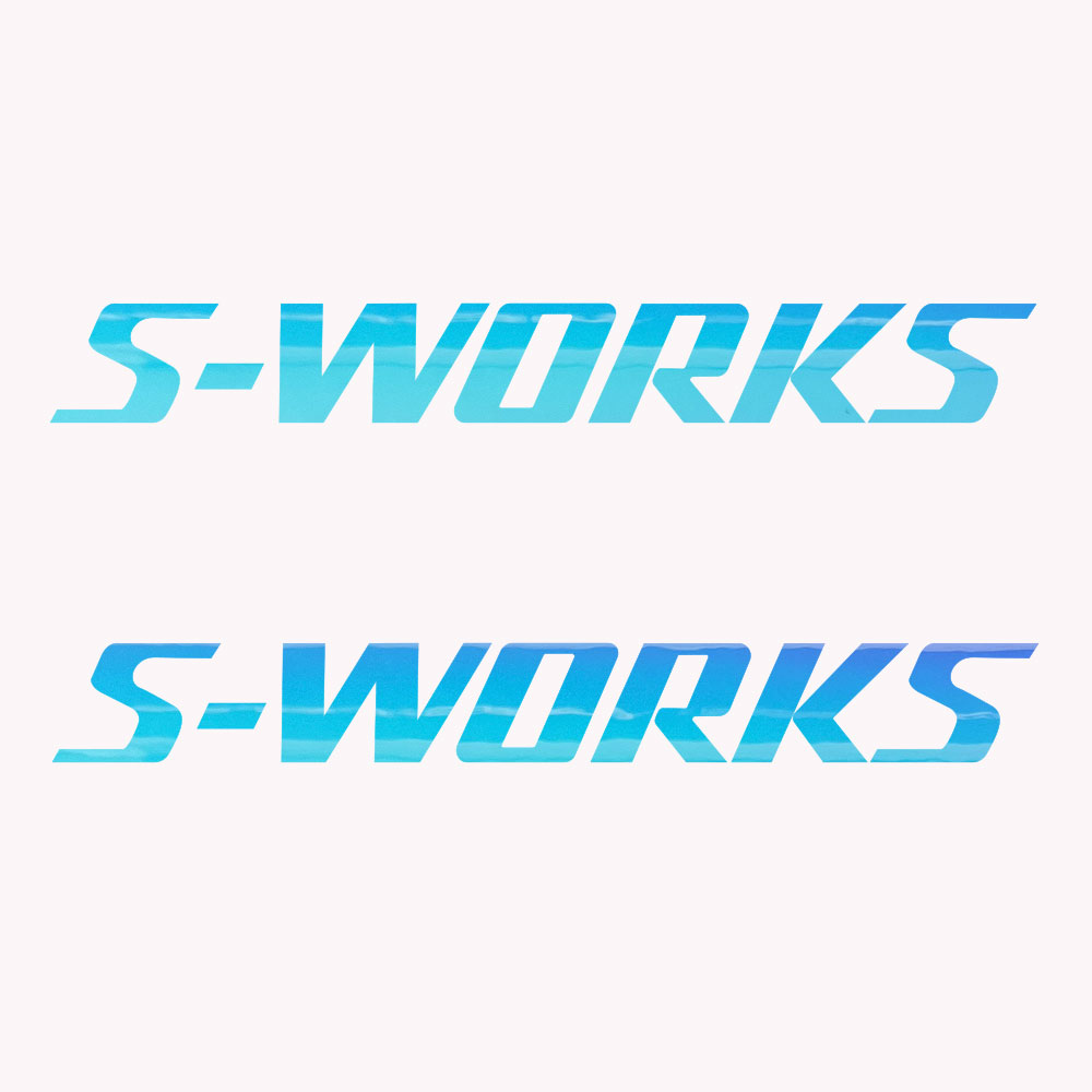 스페셜라이즈드 에스웍스 S-WORKS 로드 자전거 데칼 스티커  싱글 세트(1set 2개) - 상세 이미지 2