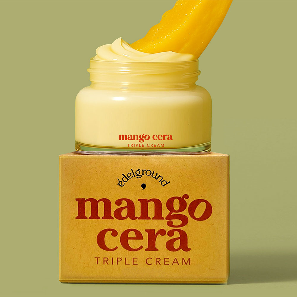 에델그라운드 망고세라 트리플 크림 70g 민감피부 장벽 보습 세라마이드 70ml, 1개 - 상품 이미지