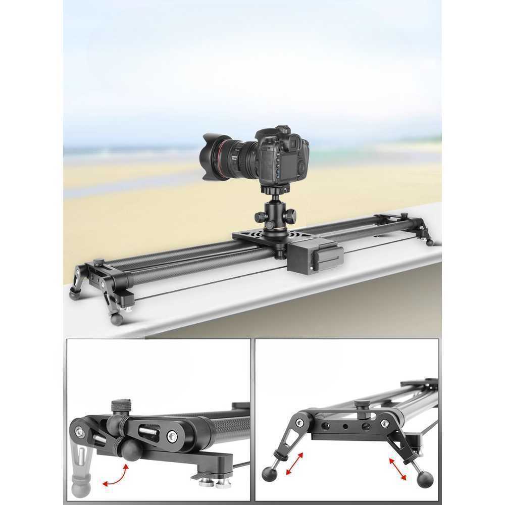 영상 촬영 슬라이더 이동 레일 삼각대 거치 가능 60cm 탄소 슬라이드+볼헤드 - 상세 이미지 4
