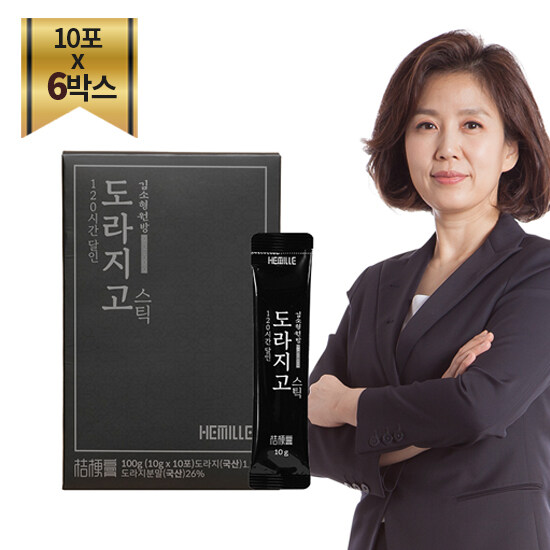 김소형원방 도라지고 스틱 6박스(10g x 60포)(M) - 상품 이미지