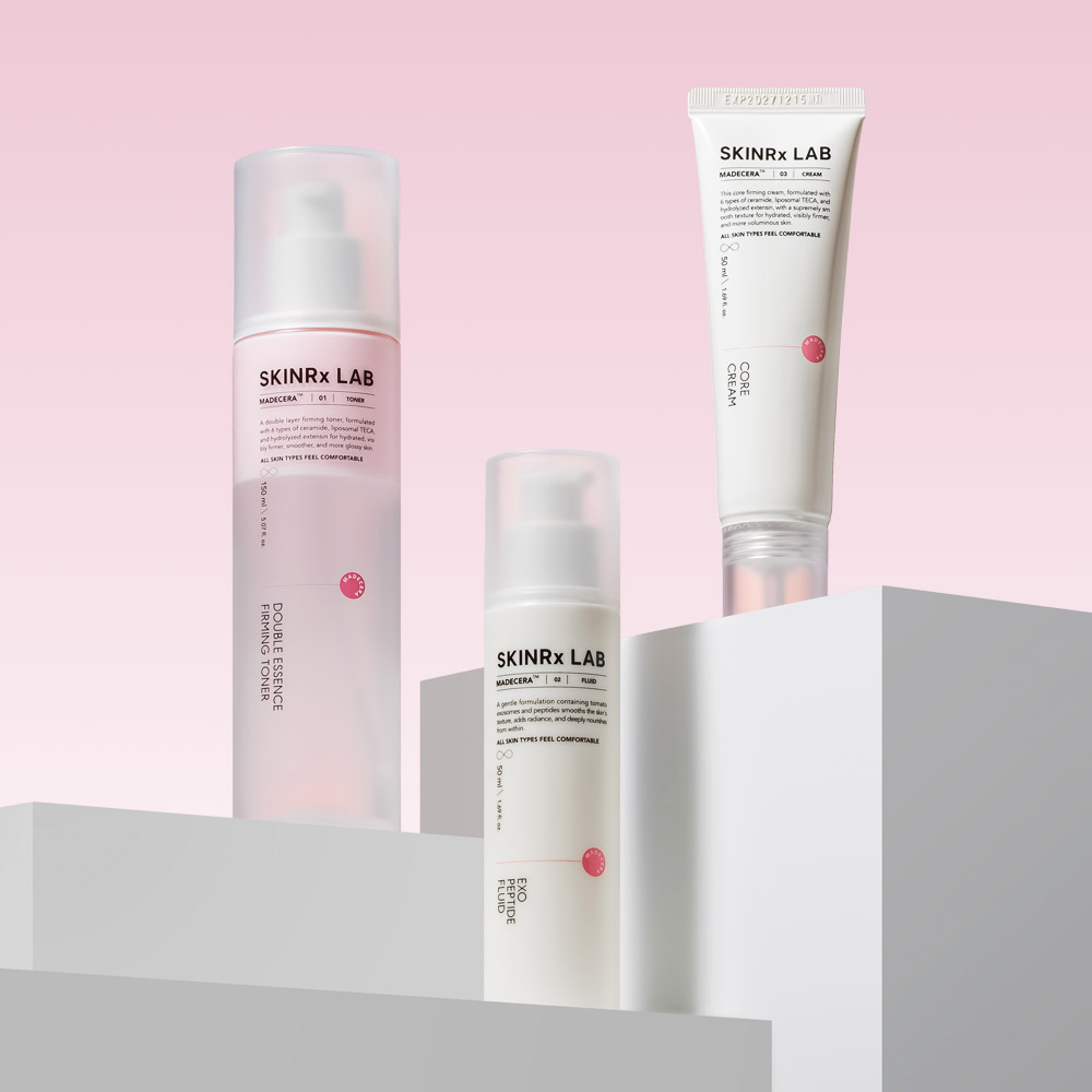 스킨알엑스랩 마데세라 코어 3종세트 (퍼밍토너150ml&코어크림50ml&플루이드50ml) - 메인 이미지