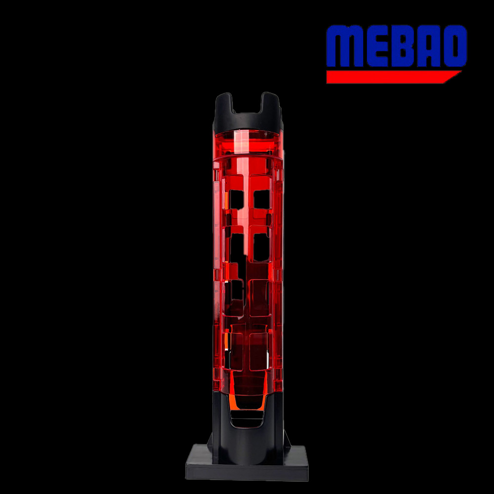 메바오 MB-320 태클박스 로드 낚싯대 스탠드 거치대 홀더 다이와 호환 레드 - 상품 이미지