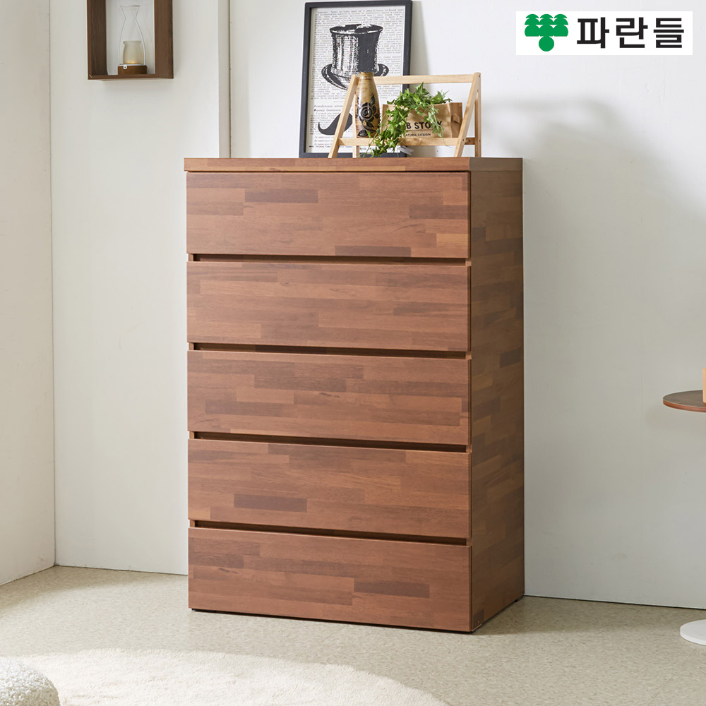 파란들가구 800 속깊은 5단서랍장 800 광폭서랍장  서랍옷장 이미지 6