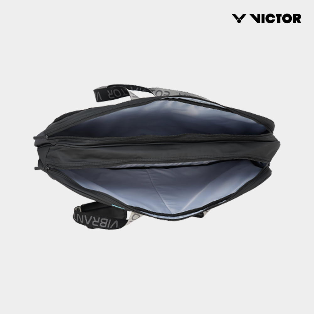 빅터 VIBRANT BR3651 C_Black 배드민턴 라켓백 탁구 스쿼시 신발 수납 스포츠 라켓 가방 이미지 6