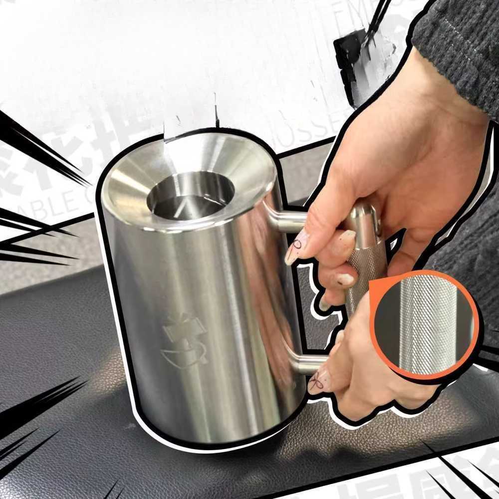 덤벨 손잡이 머그컵 근육 헬스장 기념품 운동 선물 6kg-100ml (5-10kg) - 상세 이미지 4
