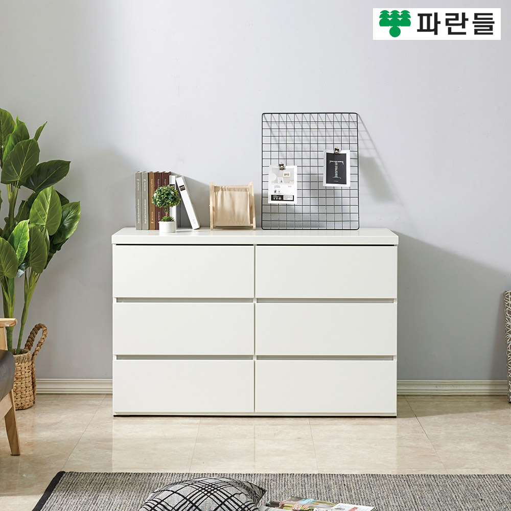 파란들가구 1200 속깊은 2칸 3단서랍장 광폭서랍장 서랍옷장 - 상세 이미지 2
