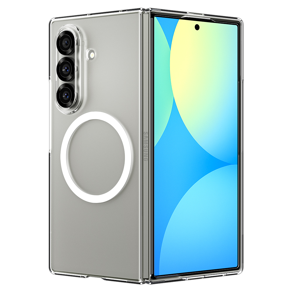 Qi2 충전 케이스 갤럭시 맥세이프 케이스 초슬림 에어스킨 맥핏 클리어화이트, 갤럭시Z 폴드7