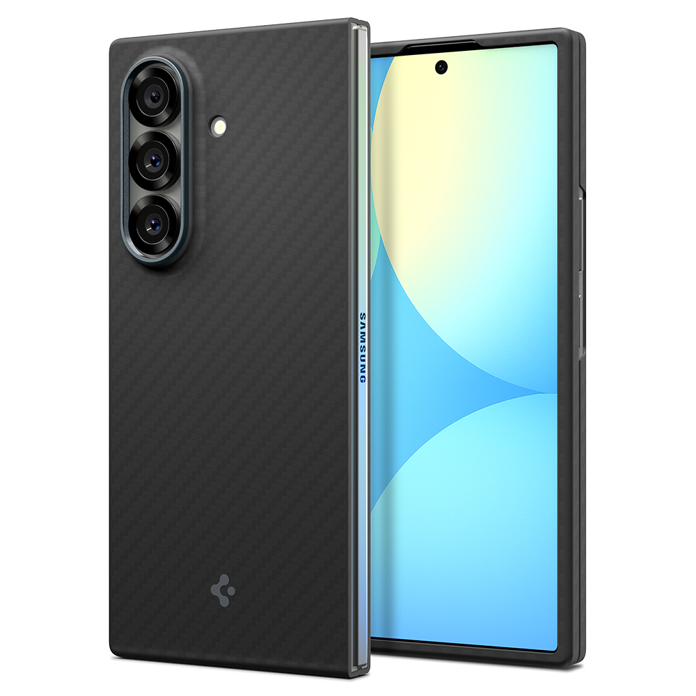 갤럭시 케이스 초슬림 카본 에어스킨 아라미드 블랙, 갤럭시Z 폴드7