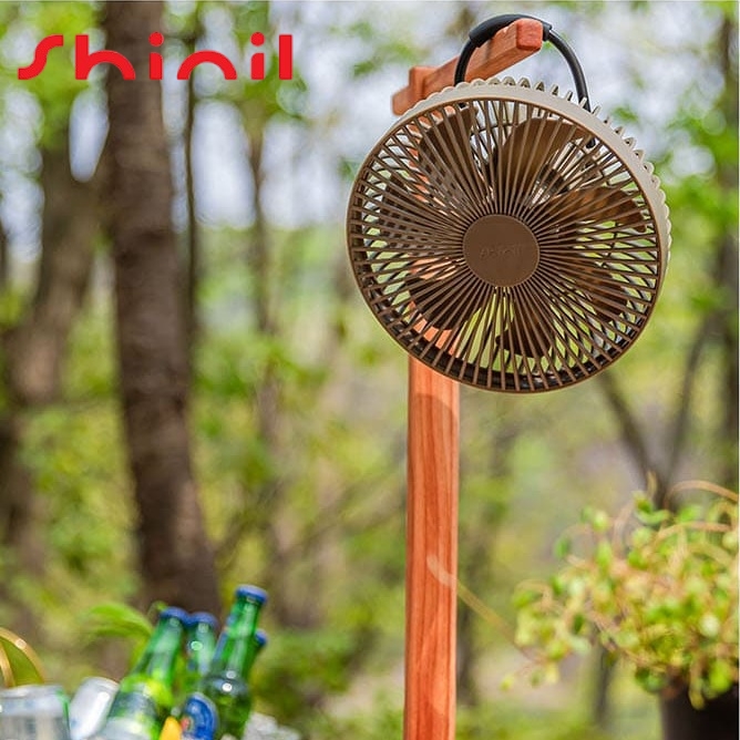 캠핑용 무선 선풍기 BLDC 미니 타프팬 클립형 삼각다리 선풍기