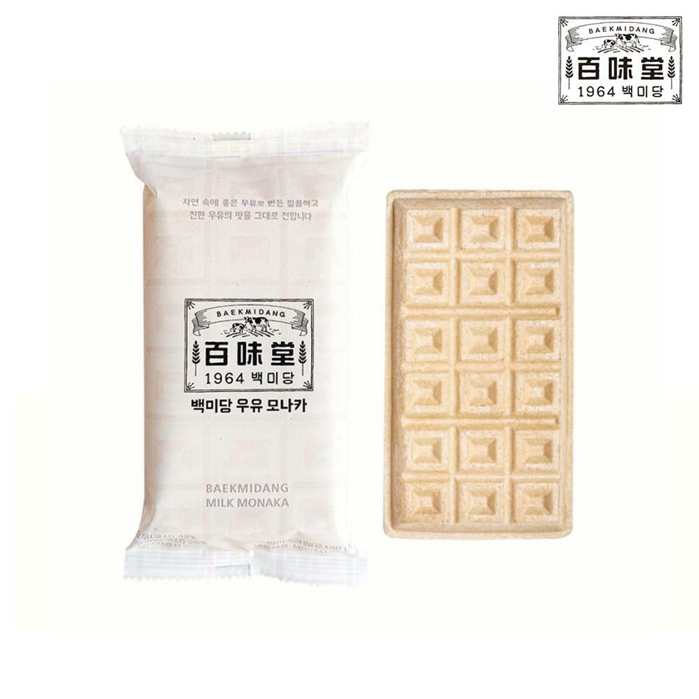 백미당 모나카아이스크림  총18개(우유+초코+녹차팥)(m) - 상세 이미지 2