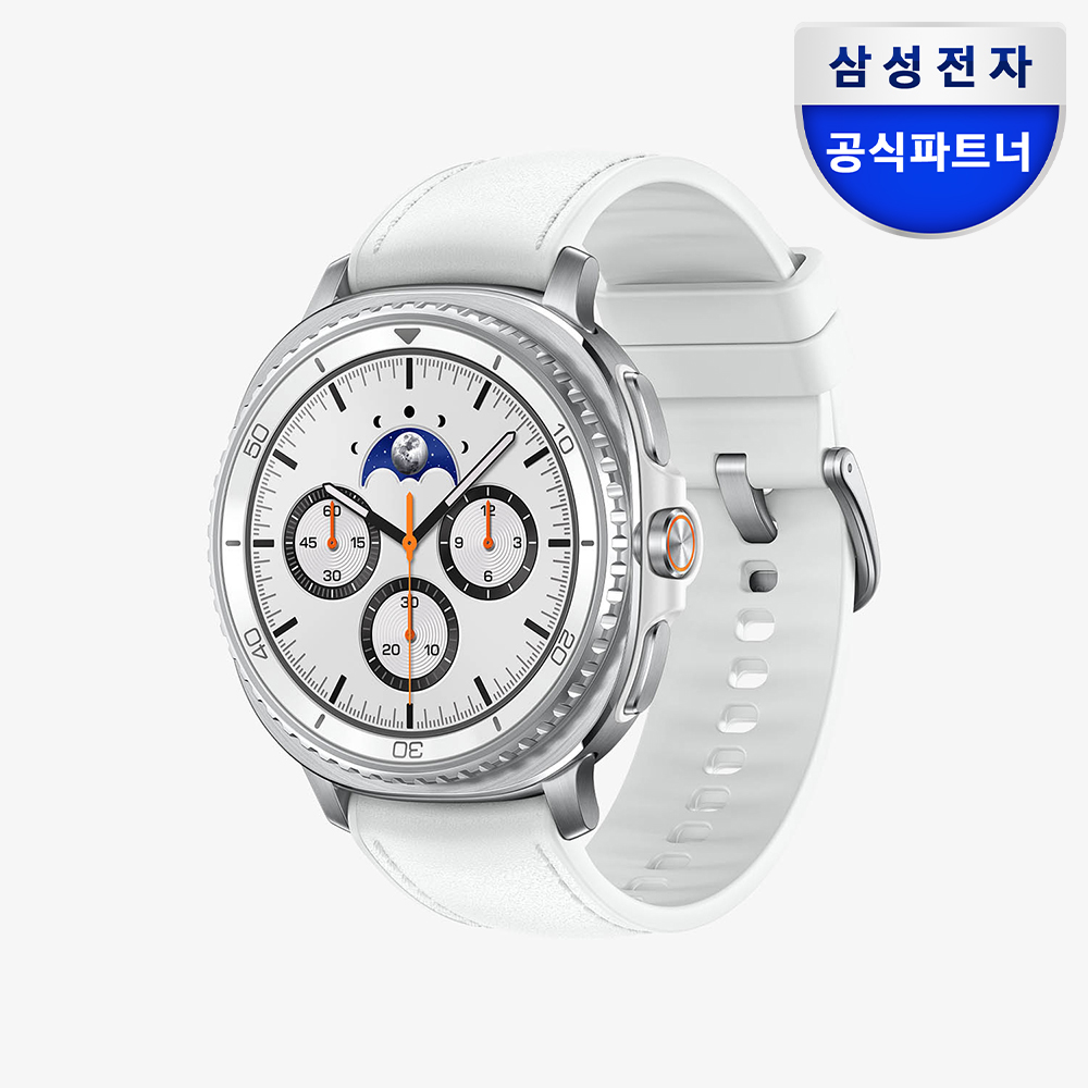 삼성 갤럭시 워치8 클래식 (강화유리 2매 포함 패키지) 화이트, 46mm, 블루투스
