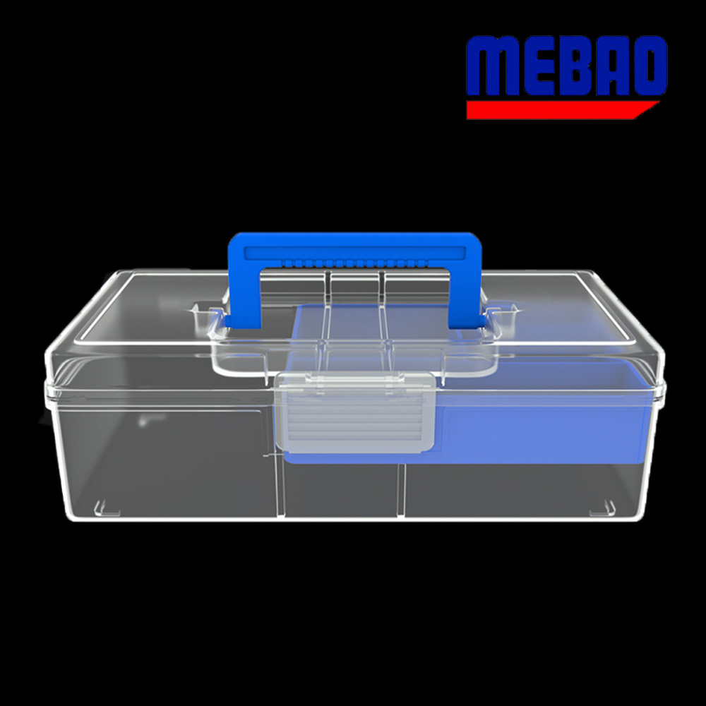 메바오 MBG1 소품케이스 낚시 루어 태클박스 유틸리티박스 MEBAO 블루 - 상품 이미지