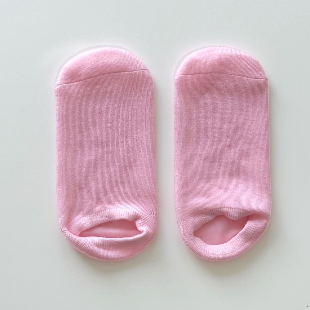 발뒤꿈치 갈라짐 보호 패드 각질 제거 실리콘 보습 양말