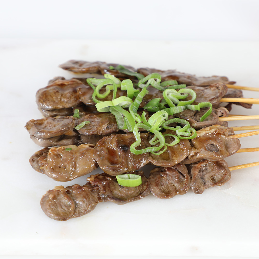 야키토리 국내산 닭 염통꼬치 50개 캠핑음식 술안주, 1kg - 상세 이미지 3