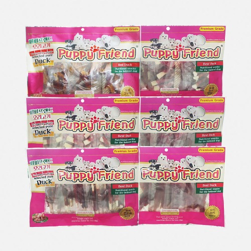 퍼피프랜드 강아지대용량간식 강아지닭가슴살 애견간식 숯불치킨비스켓사사미, 400g, 1개 이미지 2