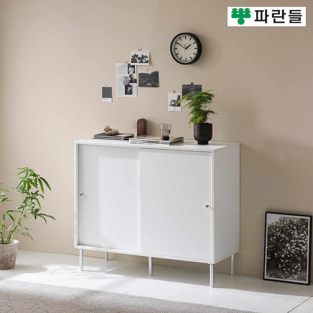 파란들가구 높은다리 1000 미닫이 도어수납장 다용도수납장 - 상세 이미지 4