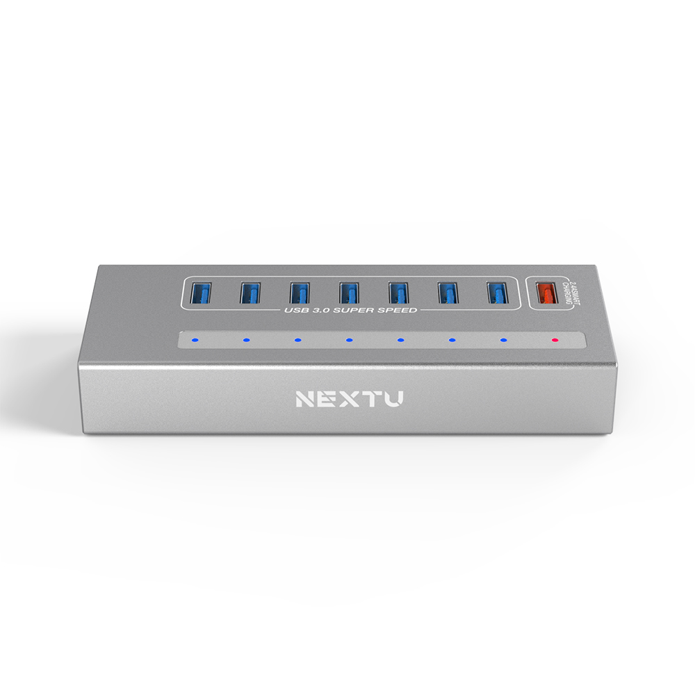 넥스트 NEXT-335TC-PD USB-A 7포트 퀵차지PD 유전원 USB허브 충전겸용 - 상세 이미지 2