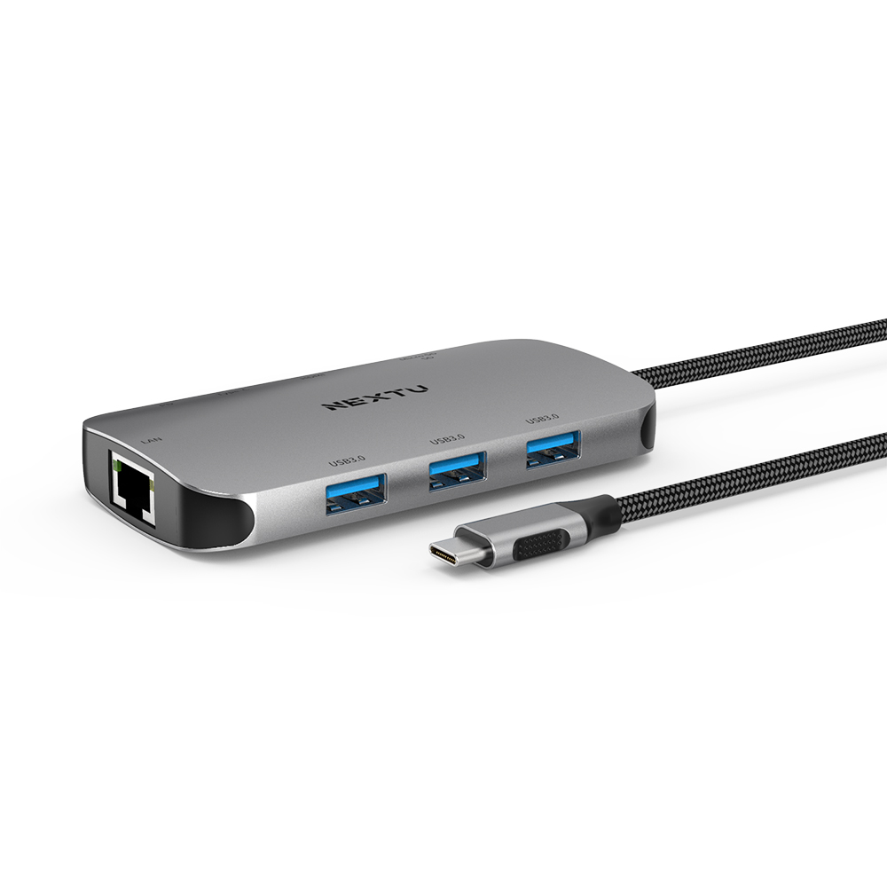 USB-C 9in1 올인원 멀티 어댑터 NEXT-2279TCH-PD