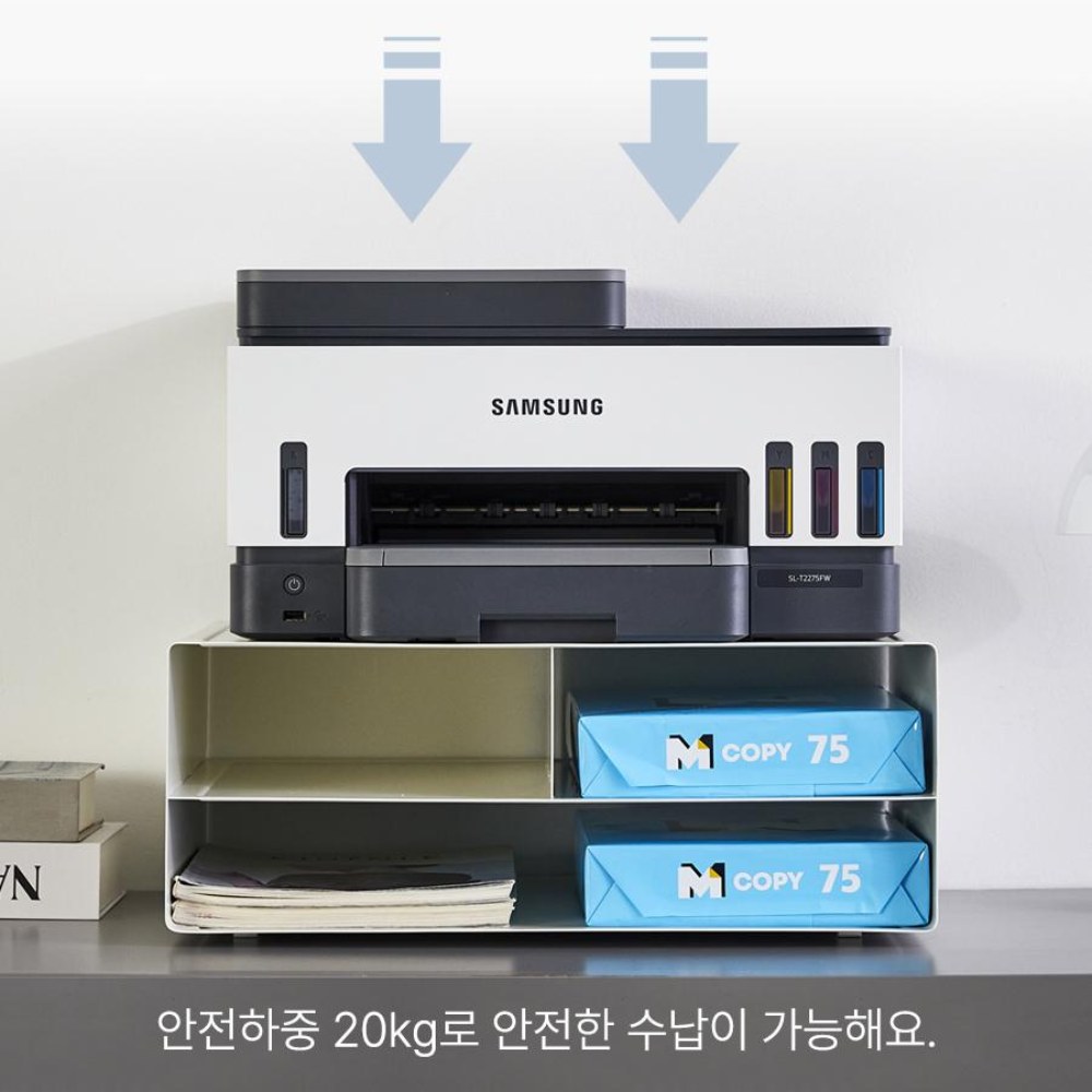 프린트선반 프린터 받침대 책상보조 복합기선반