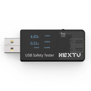 넥스트 NEXT-VA01W 고급형 USB 전압 전류 테스터기 실사용 후기 | 효과 있을까? - 상품 이미지 2