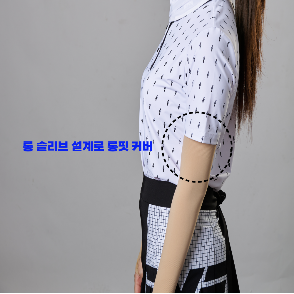 골프 쿨토시 자외선차단 손등 팔토시 여름 골프 자외선차단 기능성 손등 쿨토시 암슬리브 스킨+스킨 (2세트) - 상세 이미지 3