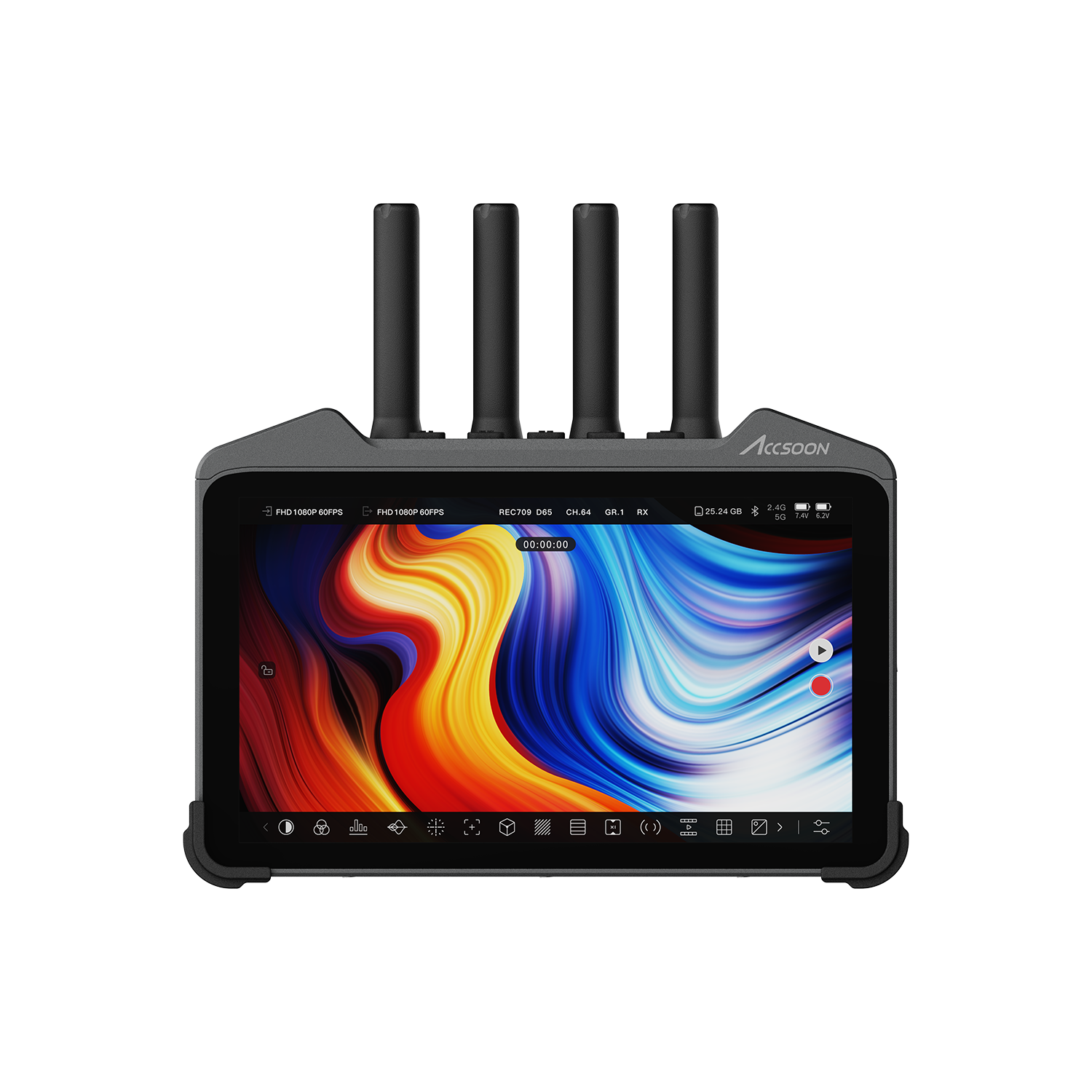 Accsoon M7 Pro 카메라 필드모니터 무선 송수신 안드로이드 액순 - 상세 이미지 2