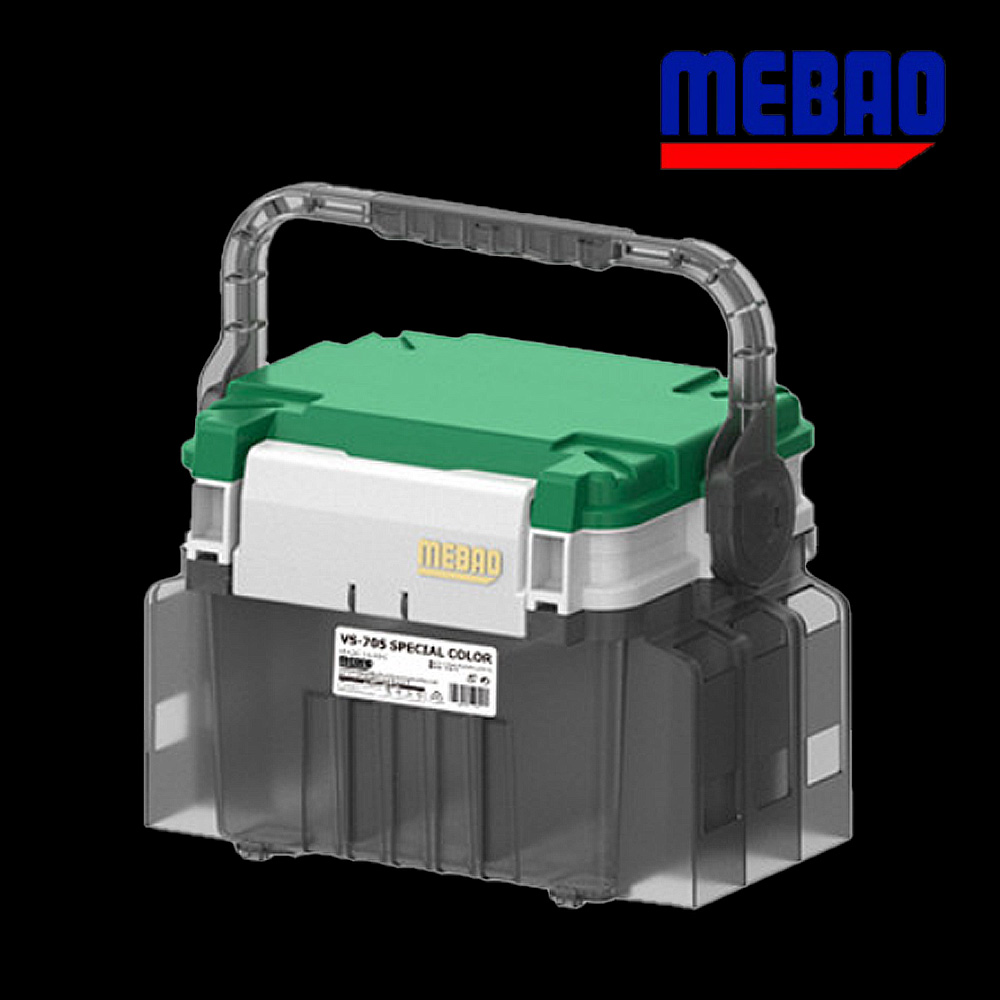 메바오 태클박스 MB-705 MEBAO 에기박스 공구박스 낚시가방 딥그린 - 상품 이미지