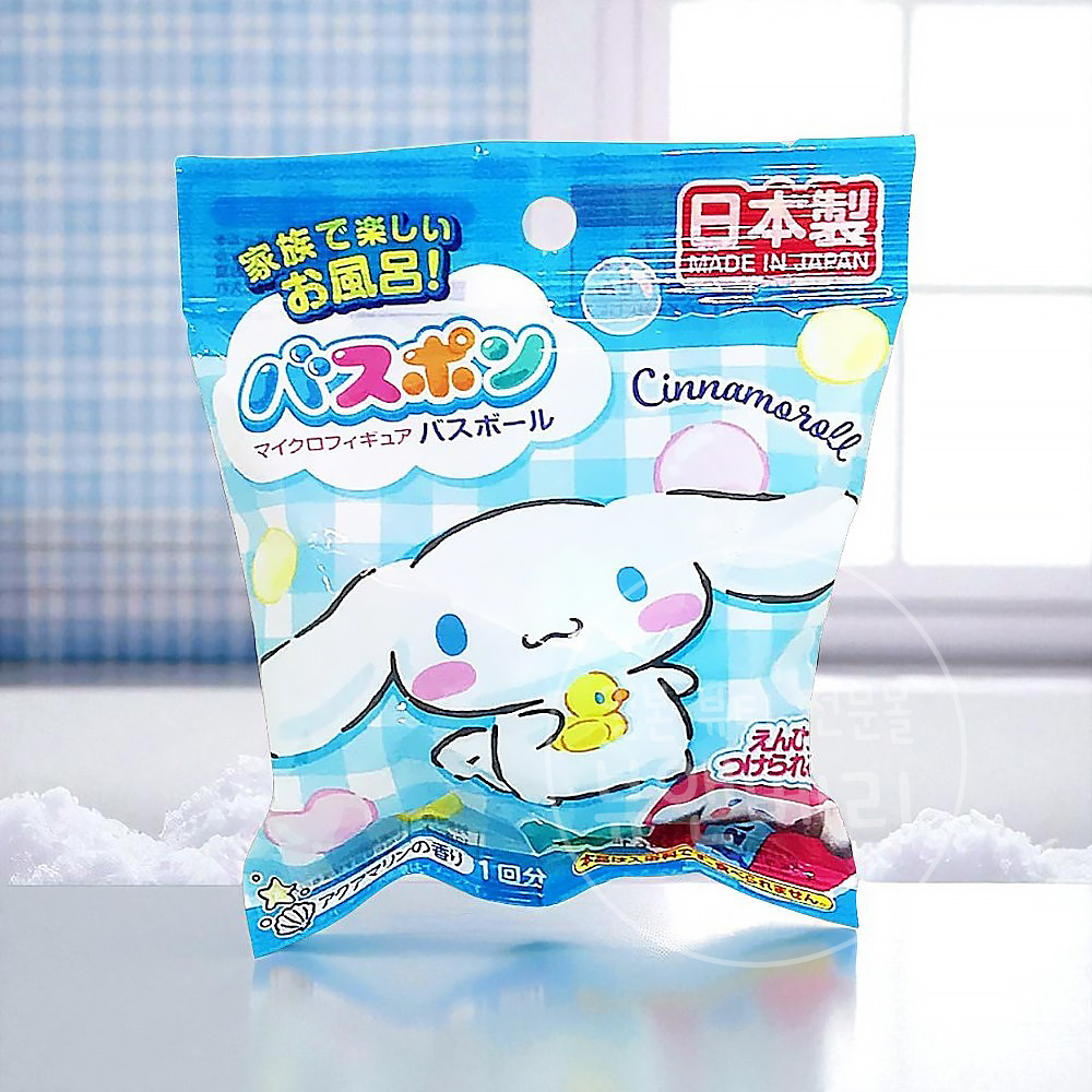 일본 캐릭터 바스볼 배쓰밤 입욕제 시나몬롤, 65g, 1개 - 메인 이미지