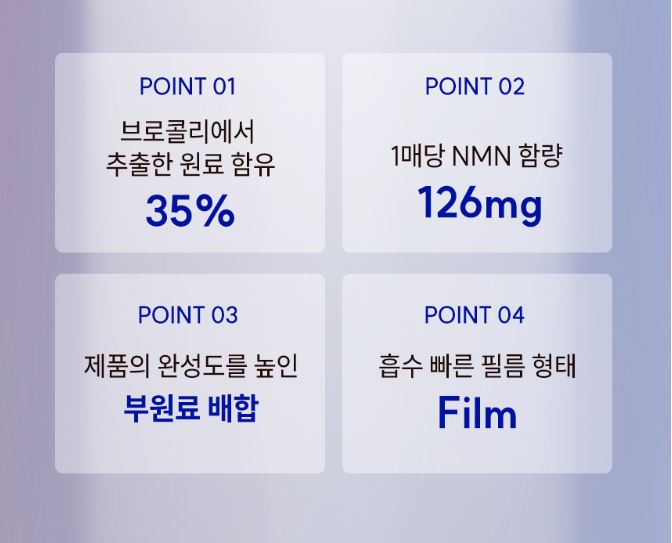 발효효모 아파제닌 NMN 고함량 앤엠앤 식물성 엔엠엔 엔앰엔 필름 30매, 3개 - 상세 이미지 3