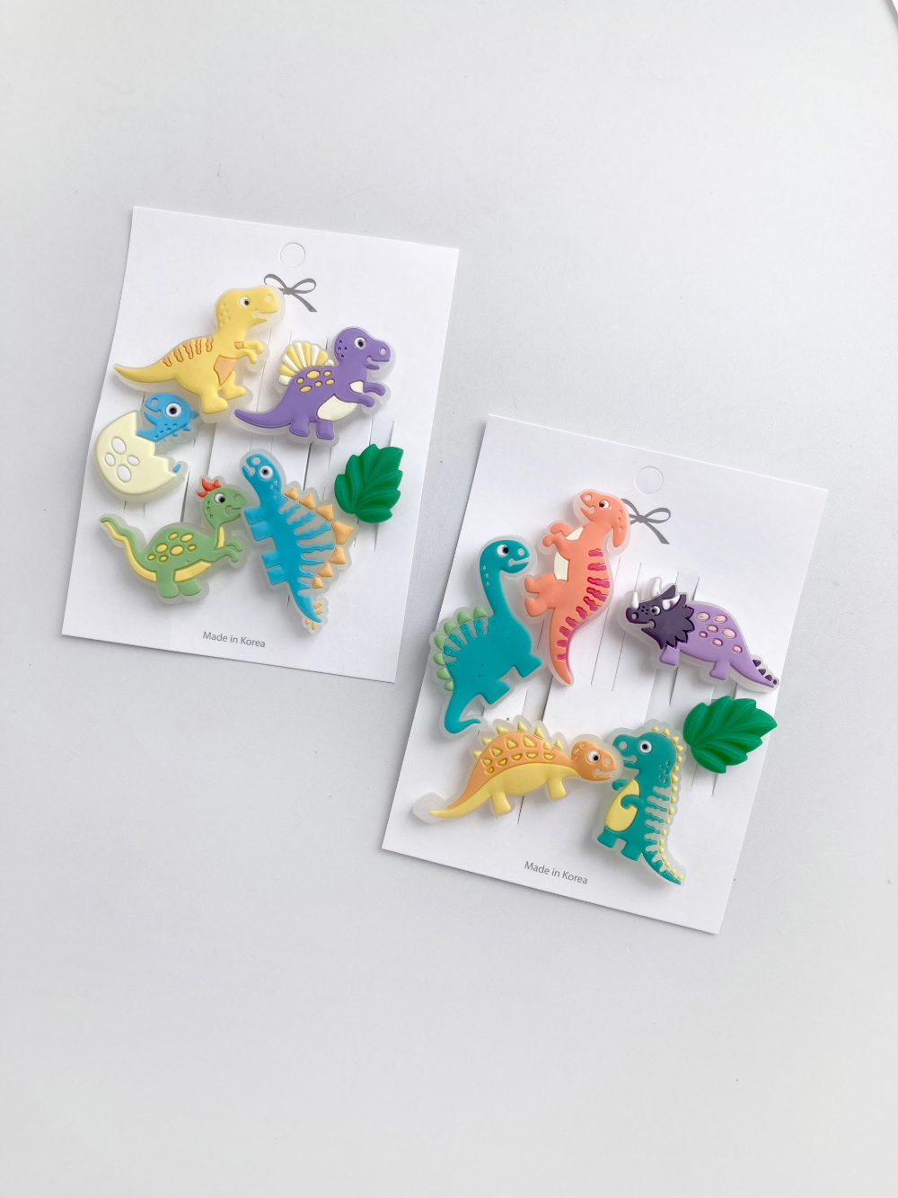 LED 지비츠 자동차 야광 공룡 자비츠 세트 남아 신발 지비추