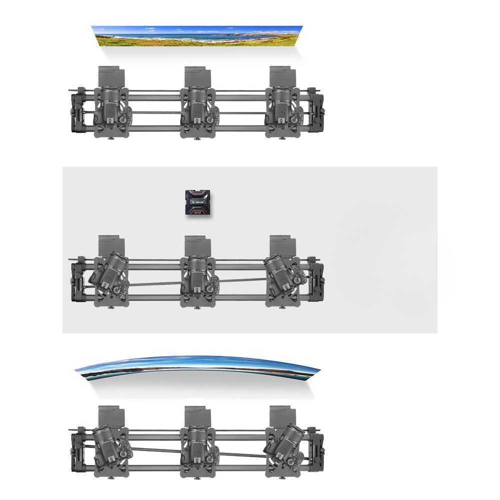 영상 촬영 슬라이더 이동 레일 삼각대 거치 가능 60cm 탄소 슬라이드+볼헤드 - 상세 이미지 3