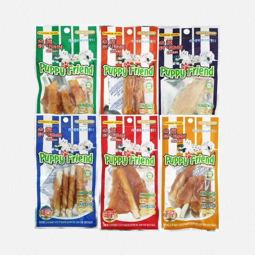 퍼피프랜드 강아지져키 저칼로리 영양간식 숯불젤리습식, 35g, 1개 - 상세 이미지 3