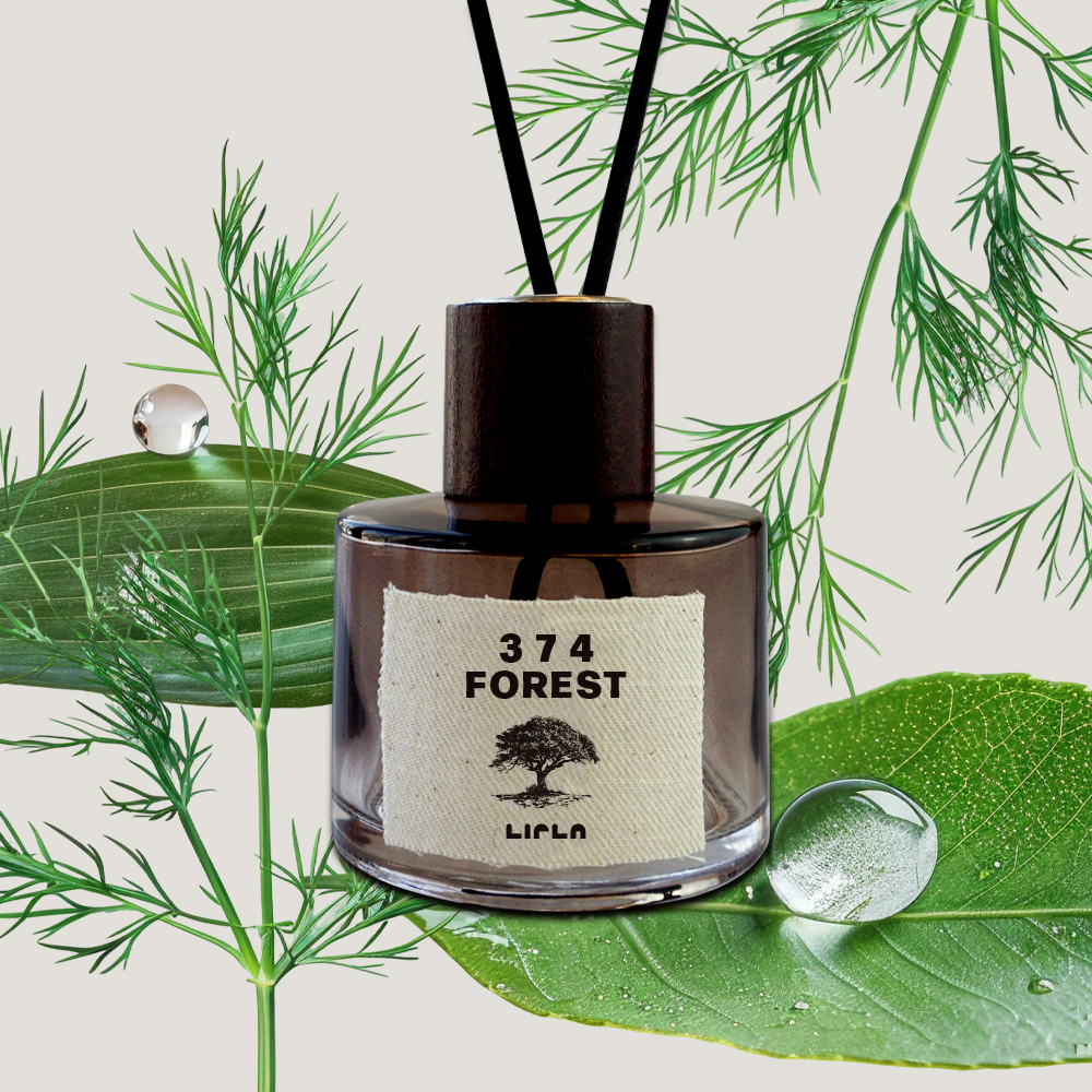 시원한 숲향기, 374포레스트 실내 디퓨저 100ml, 라이플라 LIFLA