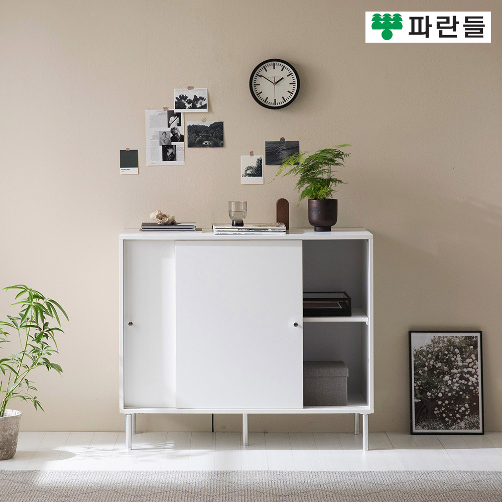 파란들가구 높은다리 1000 미닫이 도어수납장 다용도수납장 - 상세 이미지 3