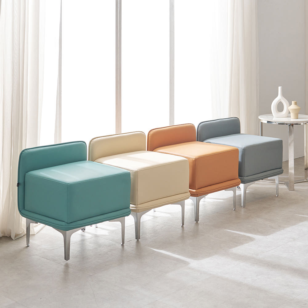 에스페라 대기실 약국 휴게실 로비 병원 의자 2인용 카멜
