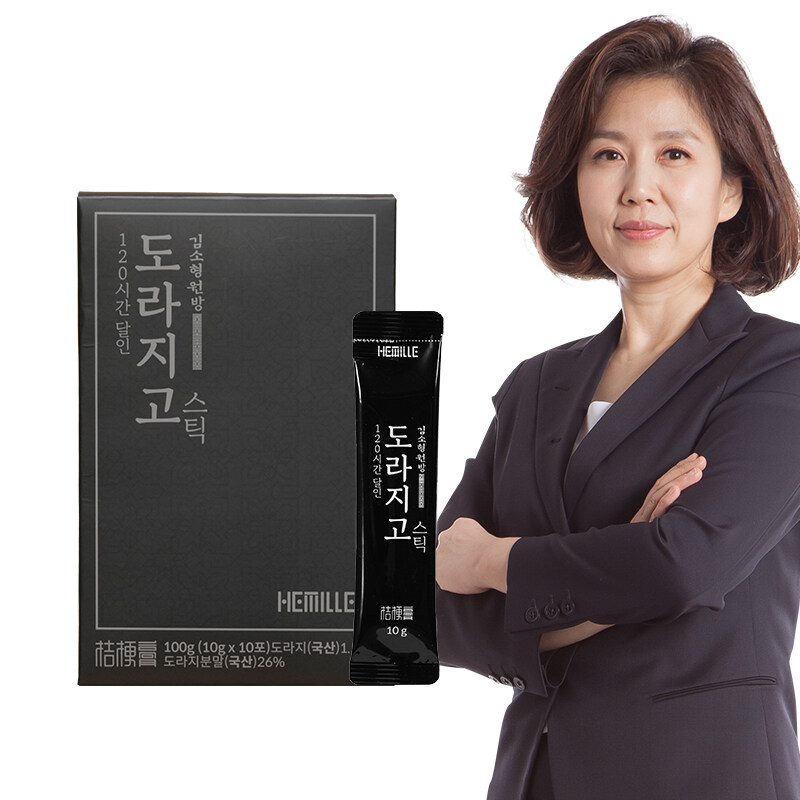 김소형원방 120시간달인 도라지고 스틱 10gX10포X10박스(총 100포) - 상품 이미지