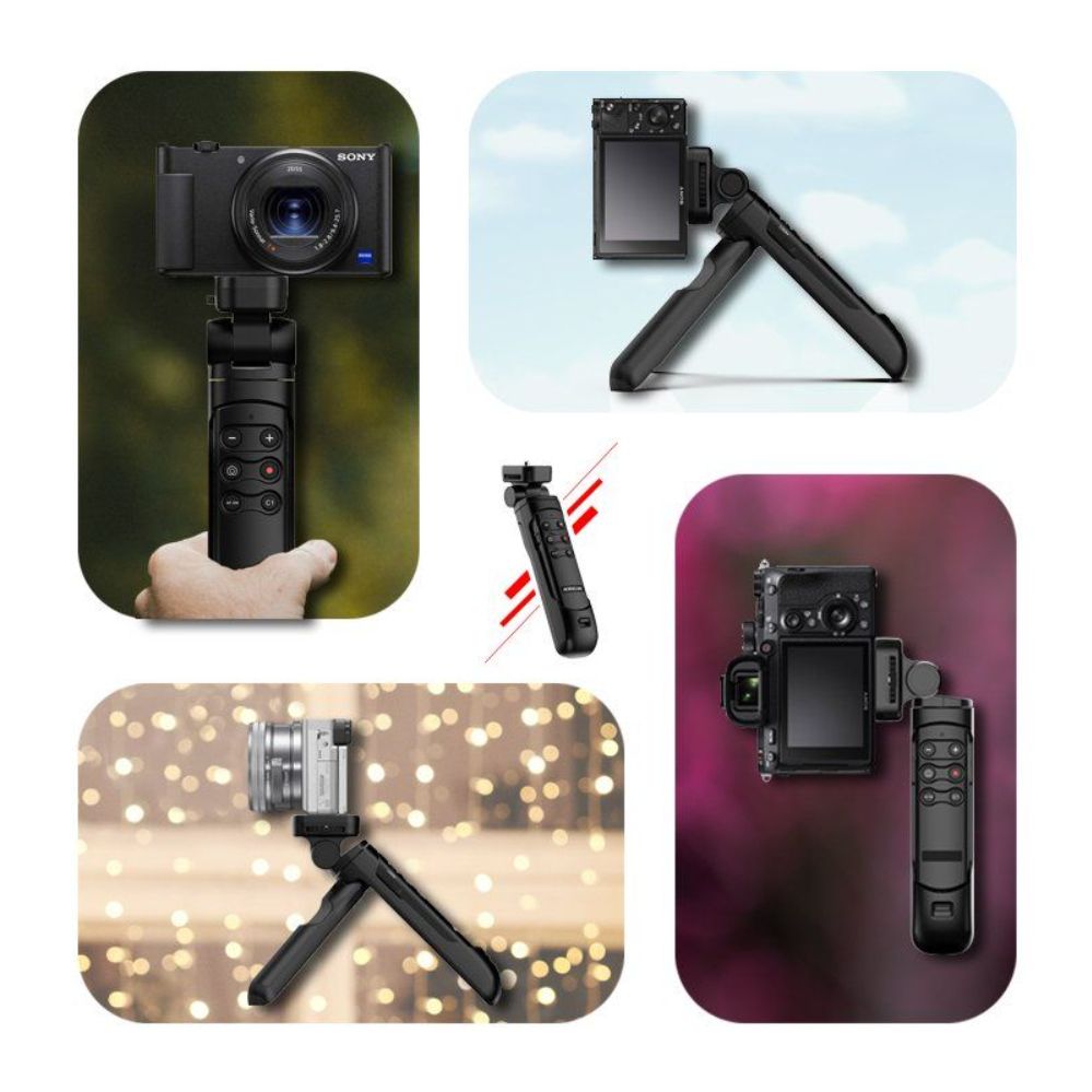 소니 GP-VPT2BT블루투스 원격 셔터 ZV-1F A6400 A7M3 ZV-E10 A7C 카메라 삼각대 - 상세 이미지 3