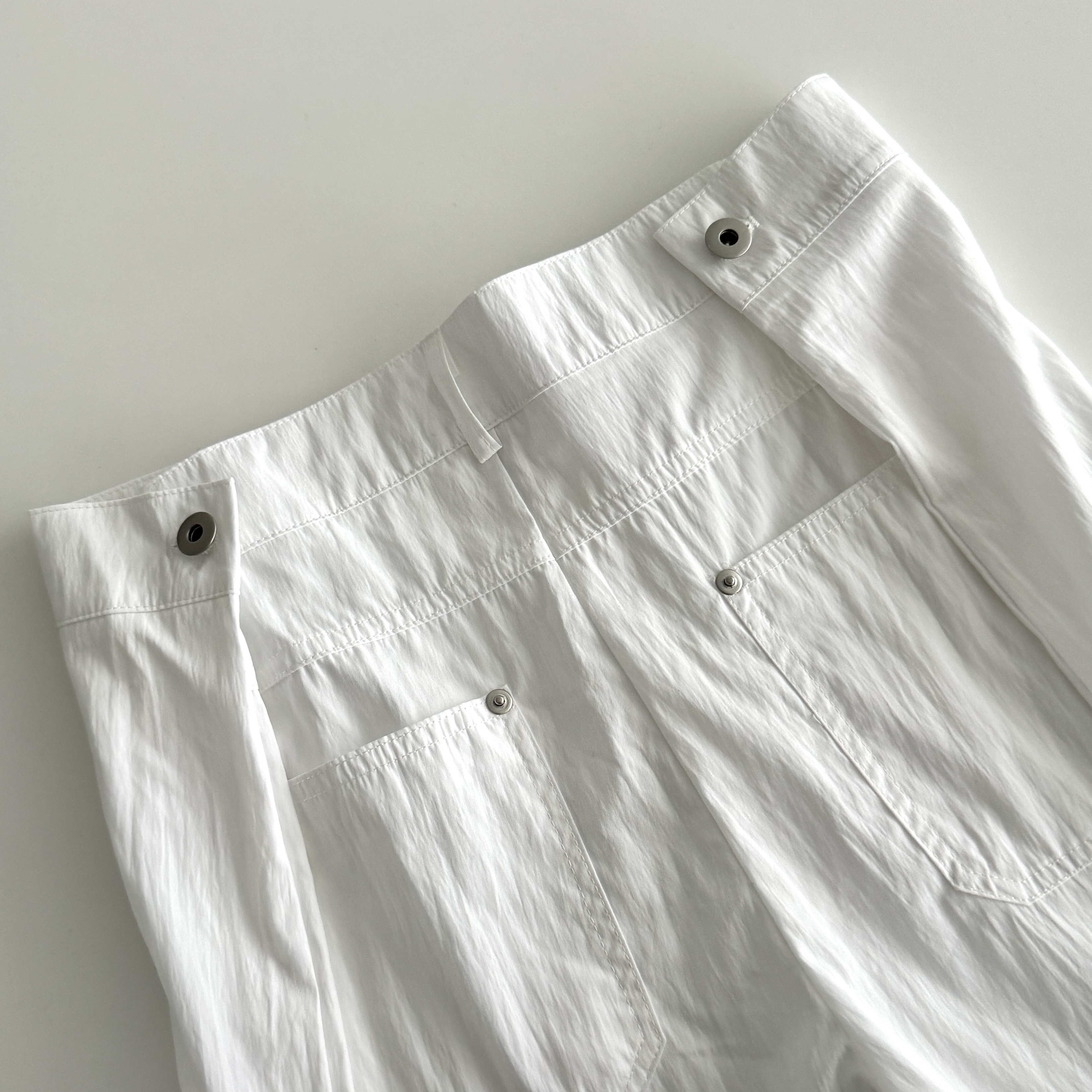 여성 여름 바스락바지 랩치마바지 나일론팬츠 - 상세 이미지 5