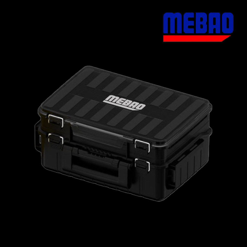 메바오 MB-308 태클박스 케이스 낚시 루어 소품케이스 유틸리티박스 블랙 - 상품 이미지