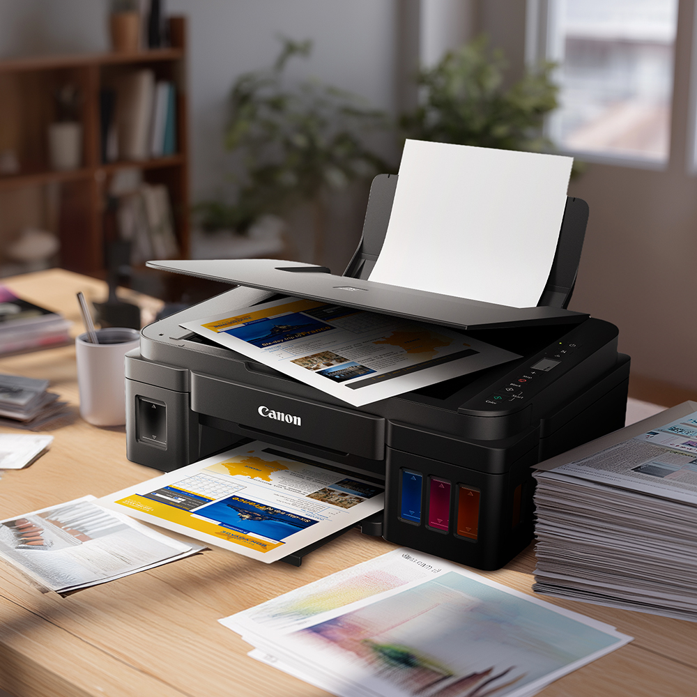 캐논 복합기 컬러 인쇄 사무용 무한 잉크 가정용 프린터 G2910 PIXMA