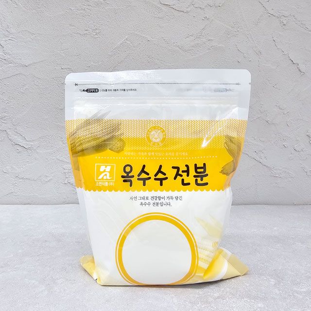 콘스타치 파우더 옥수수전분 옥수수 분말 가루 100% - 상세 이미지 2