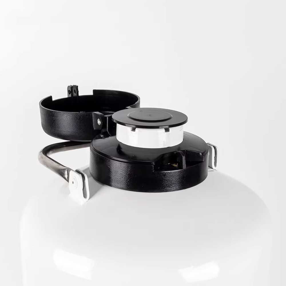 액체 질소 탱크 소형 미용 냉동 생물 과학 실험실 도구 2L 50mm - 상세 이미지 2