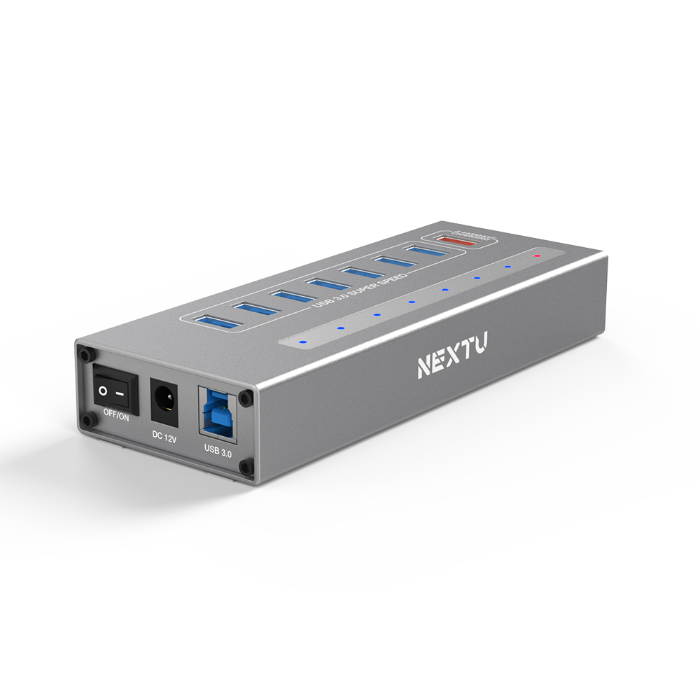 넥스트 NEXT-335TC-PD USB-A 7포트 퀵차지PD 유전원 USB허브 충전겸용 - 상세 이미지 3