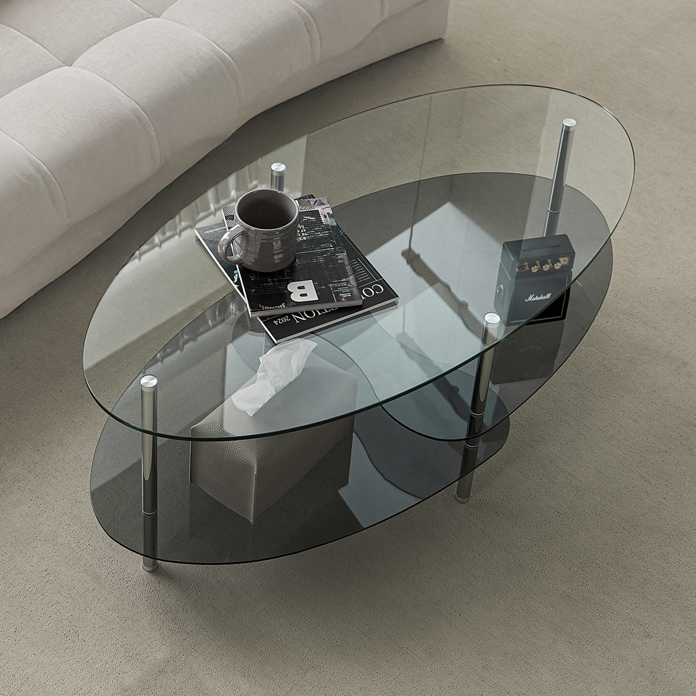 클라르 높은 소파 쇼파 좌식테이블 비정형 낮은 유리 티테이블