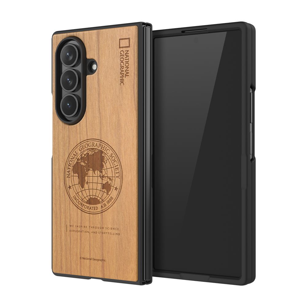 내셔널지오그래픽 네이쳐 우드 케이스 단일 색상, 갤럭시Z 폴드7