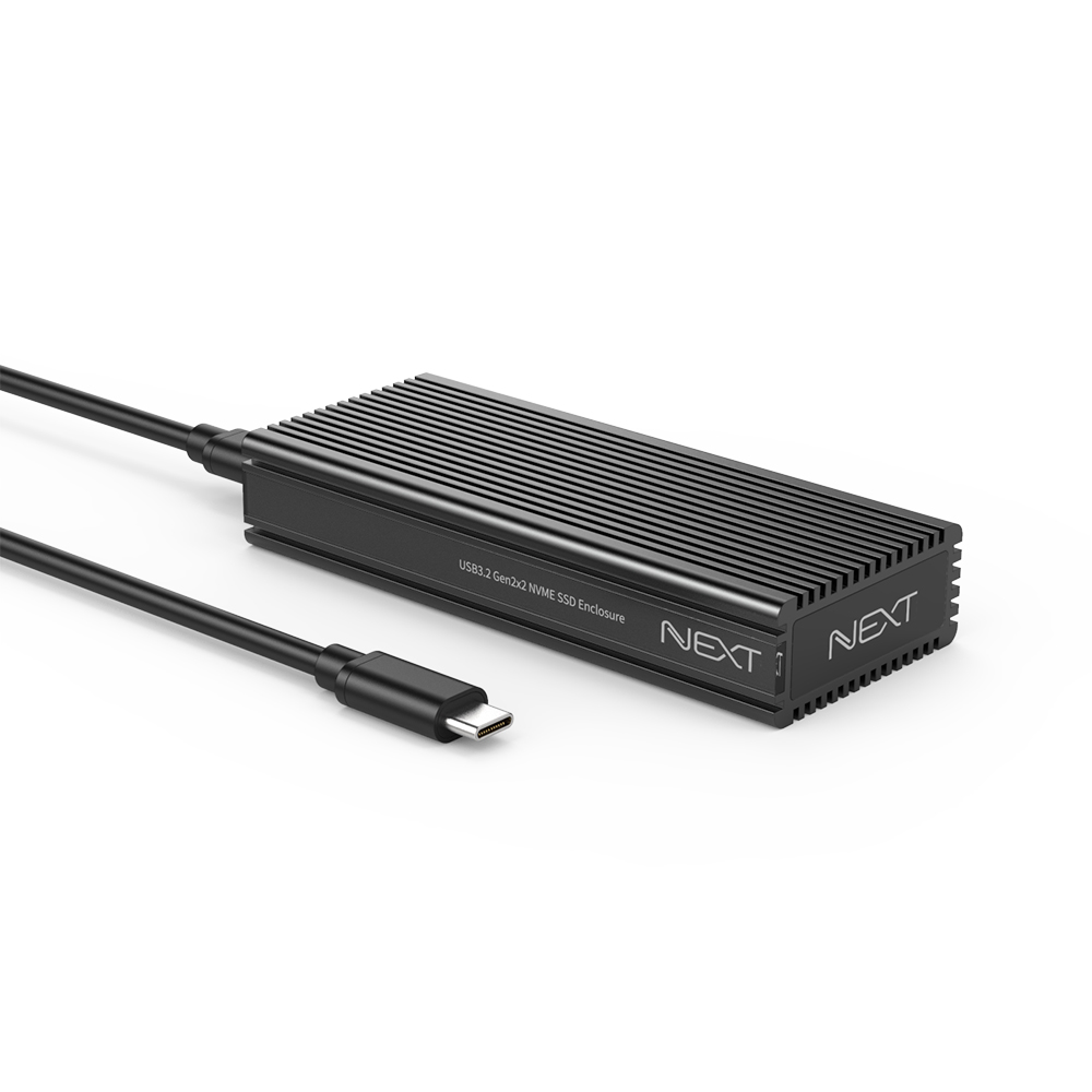 M 2외장하드Gen 2x2 USB 타입C 최대 20Gbps NEXT-M2289NVME-G32 - 메인 이미지